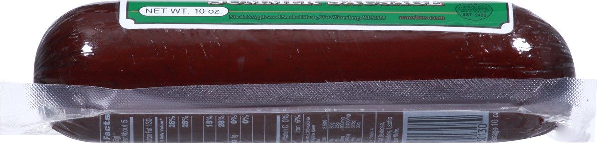 slide 4 of 9, Nueske's Garlic Summer Sausage 10 oz, 10 oz