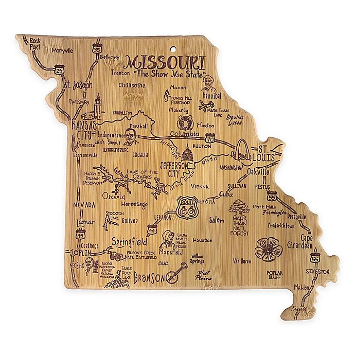 slide 1 of 1, Totally Bamboo Missouri Destination Cutting Board, 1 ct