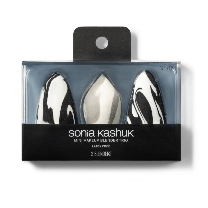 slide 2 of 3, Sonia Kashuk™ Makeup Blender Sponge - Marble - 3pk, 3 ct