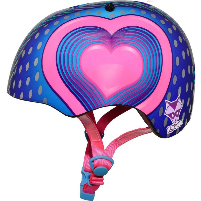 slide 2 of 7, Raskullz LED Hearts Straps Child Bike Helmet, 1 ct