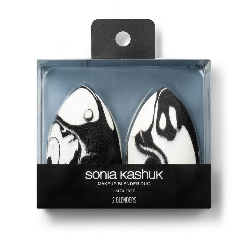 slide 2 of 3, Sonia Kashuk™ Latex-Free Makeup Blender Sponge - Marble - 2pk, 2 ct