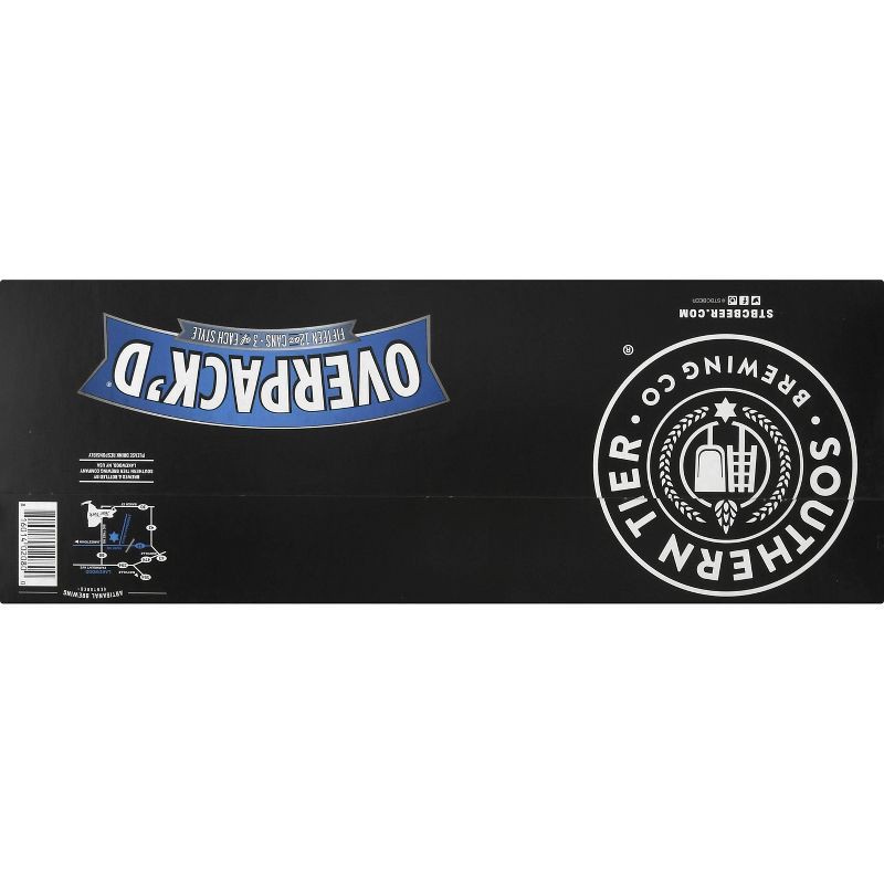 slide 5 of 5, Southern Tier Brewing Company Southern Tier Overpack'd Beer Variety Pack - 15pk/12 fl oz Cans, 15 ct; 12 fl oz