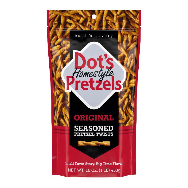 slide 1 of 5, Dot's Homestyle Pretzels Original Twists - 16oz, 16 oz