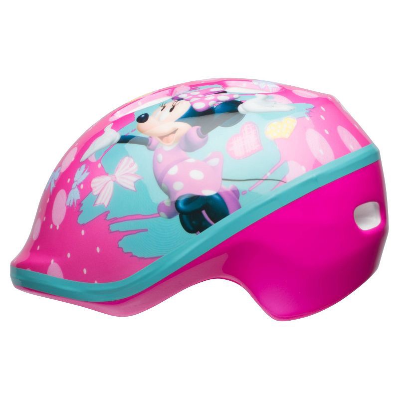 slide 3 of 7, Disney Minnie Mouse Toddler Bike Helmet - Pink, 1 ct