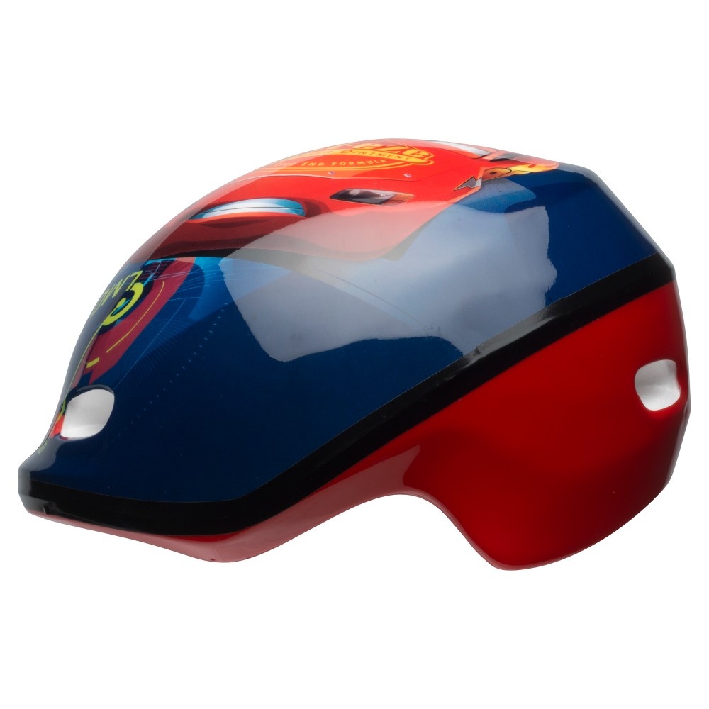 slide 6 of 7, Disney Pixar's Cars Toddler Bike Helmet - Blue/Red, 1 ct