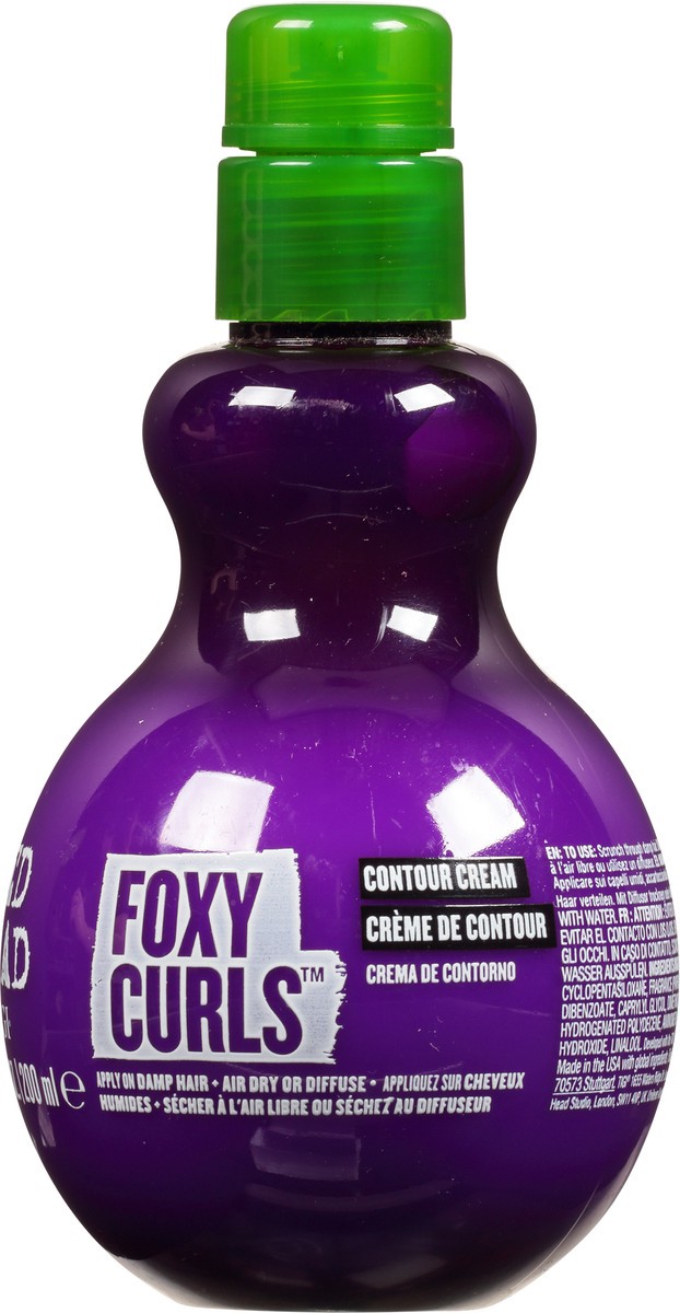 slide 7 of 13, TIGI Foxy Curls Bed Head Contour Cream 6.76 fl oz, 6.76 fl oz