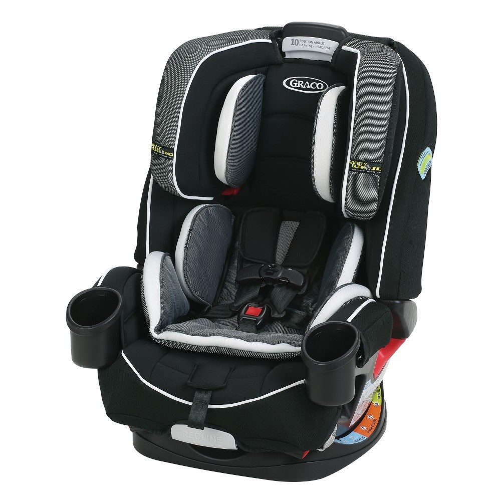  Graco 4Ever 4-in-1 Convertible Car Seat Featuring Safety 