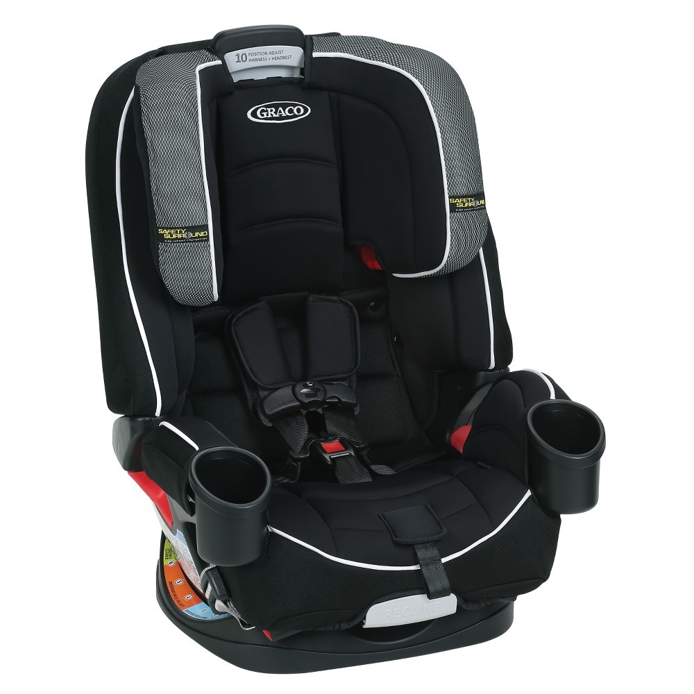 slide 11 of 13, Graco 4Ever 4-in-1 Convertible Car Seat Featuring Safety Surround - Jacks, 1 ct