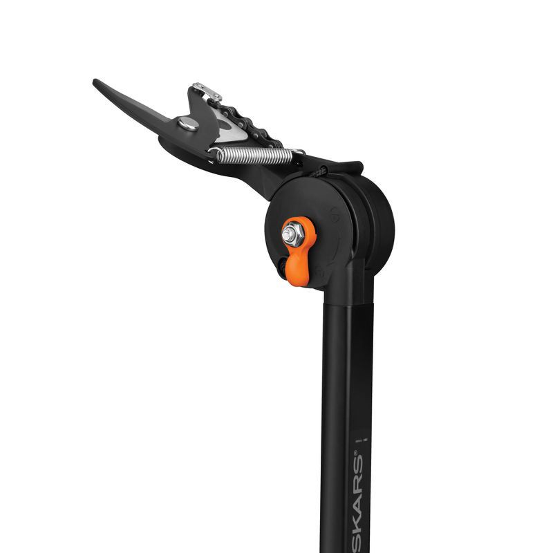 slide 11 of 11, Fiskars 5' Pruning Stik Tree Pruner: Extendable, Handheld Garden Shears, 61.75" Height, 2" Blade Width, 1 ct