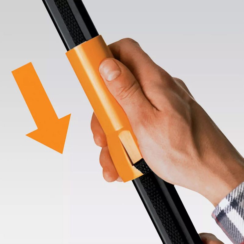 slide 4 of 11, Fiskars 5' Pruning Stik Tree Pruner: Extendable, Handheld Garden Shears, 61.75" Height, 2" Blade Width, 1 ct
