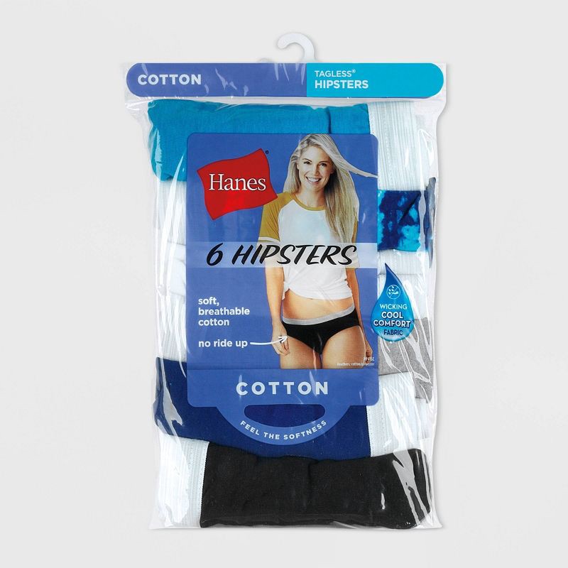 Hanes Women's 6-Pack Underwear Briefs