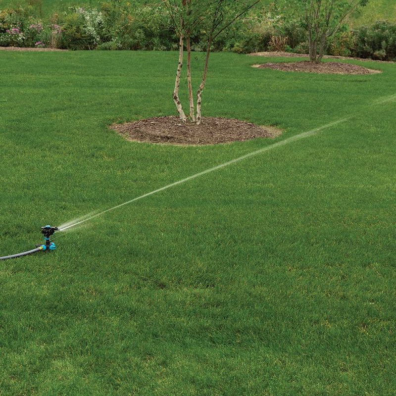 slide 9 of 12, Gilmour Medium Duty Circular Sprinkler with Spike, 1 ct