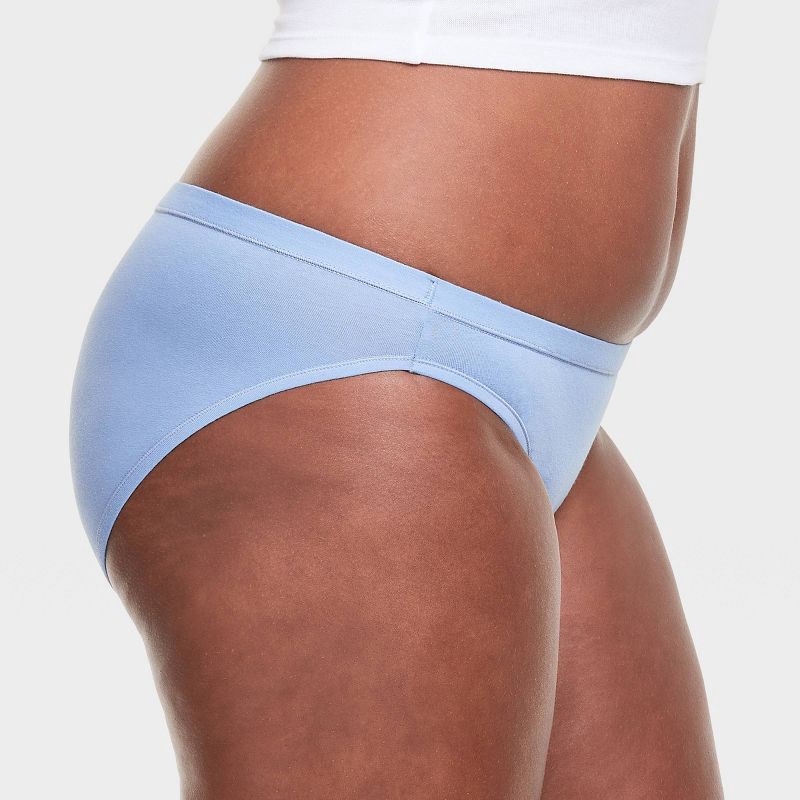 Hanes 4pk Women's Comfortsoft Cotton Stretch Bikini Underwear - Colors May  Vary 8 4 ct