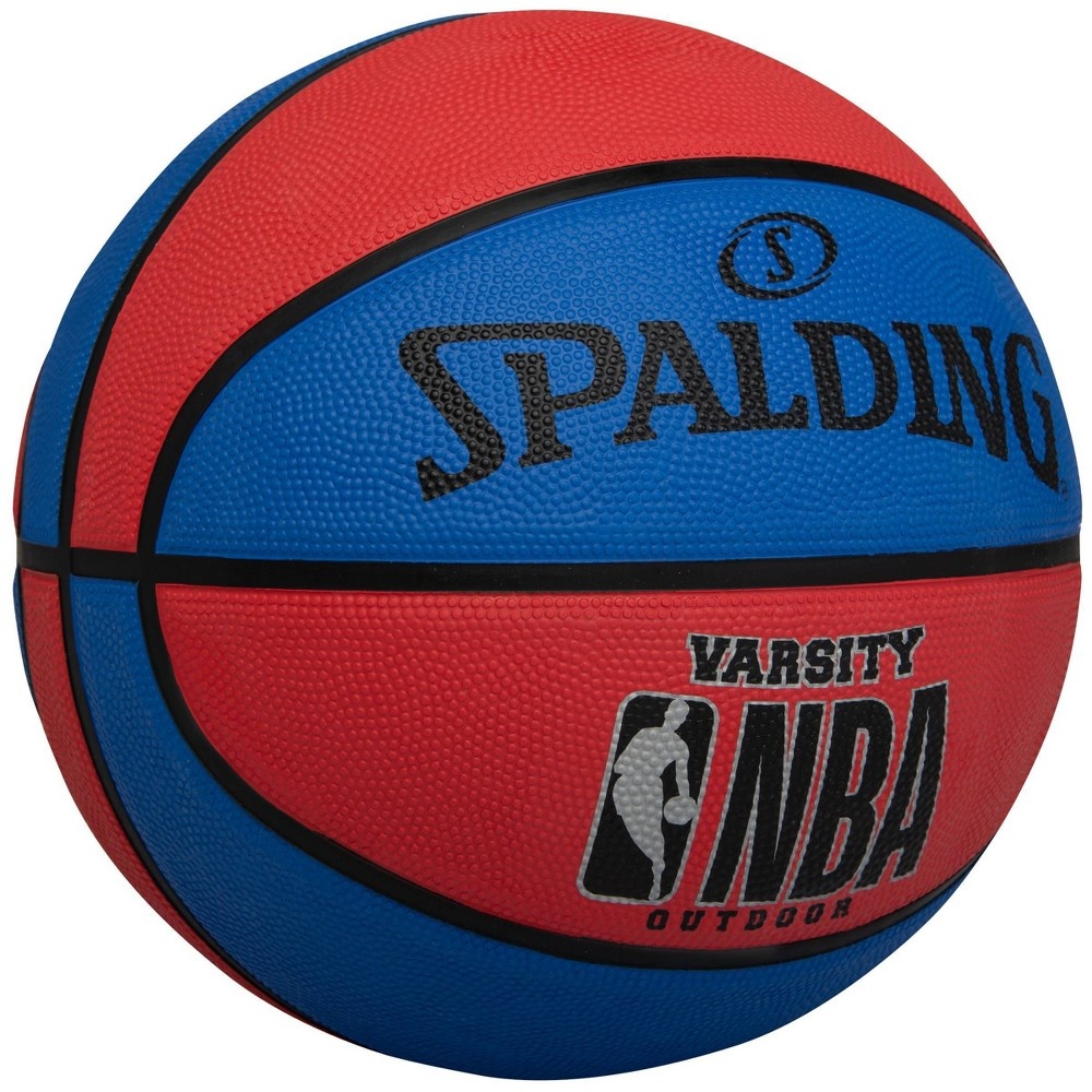 slide 2 of 7, Spalding Varsity 29.5" Basketball - Red/Blue, 1 ct