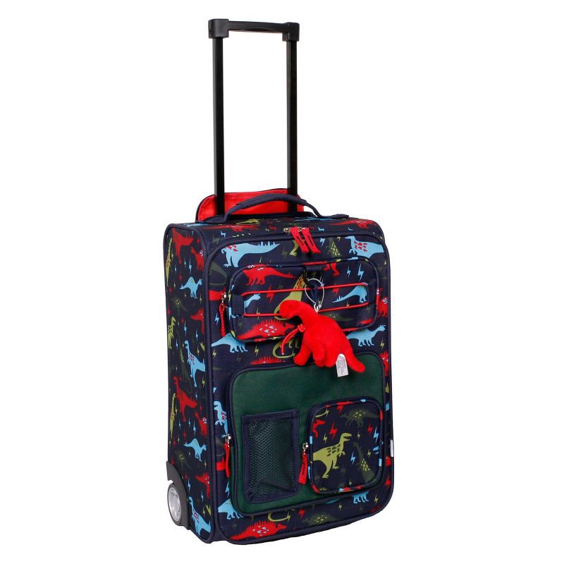 slide 2 of 9, Crckt Kids' Softside Carry On Suitcase - Dinosaur, 1 ct