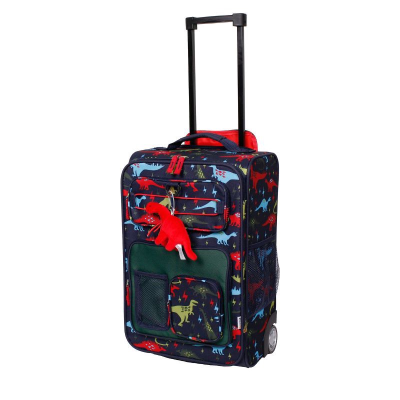 slide 3 of 9, Crckt Kids' Softside Carry On Suitcase - Dinosaur, 1 ct