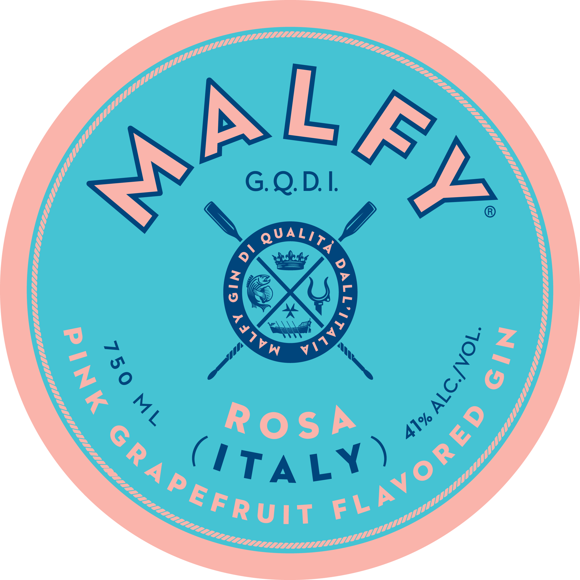 slide 4 of 10, Malfy Italy Rosa Pink Grapefruit Gin 750 ml, 750 ml