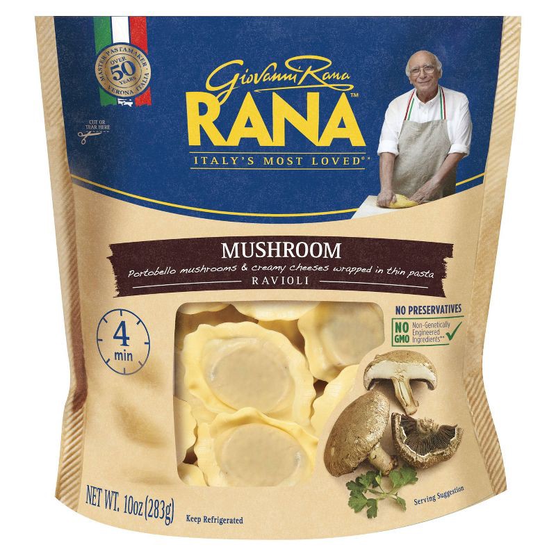 slide 1 of 3, Rana Mushroom Ravioli - 10oz, 10 oz