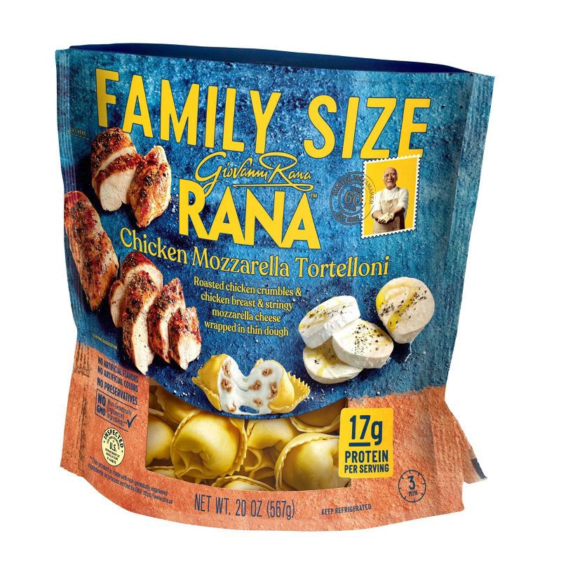 slide 3 of 10, Rana Chicken Mozzarella Tortelloni - 20oz, 20 oz