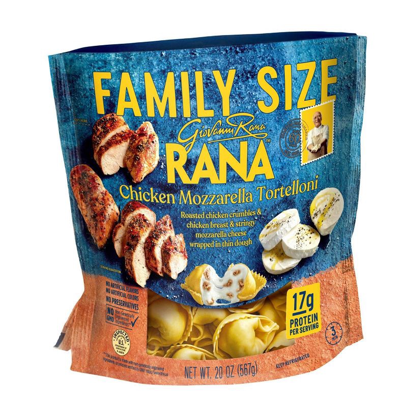 slide 5 of 10, Rana Chicken Mozzarella Tortelloni - 20oz, 20 oz