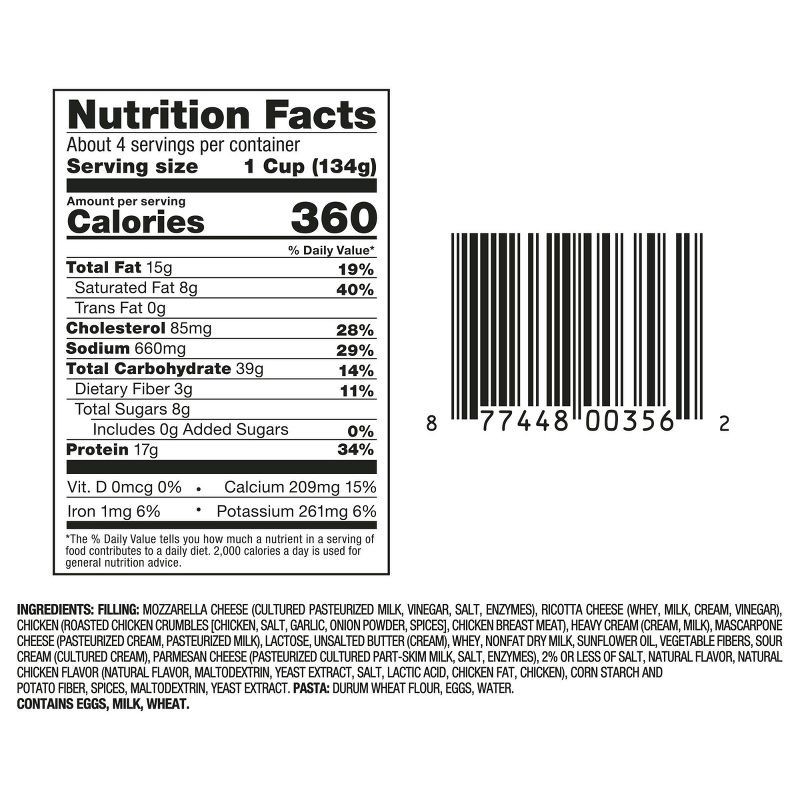 slide 10 of 10, Rana Chicken Mozzarella Tortelloni - 20oz, 20 oz