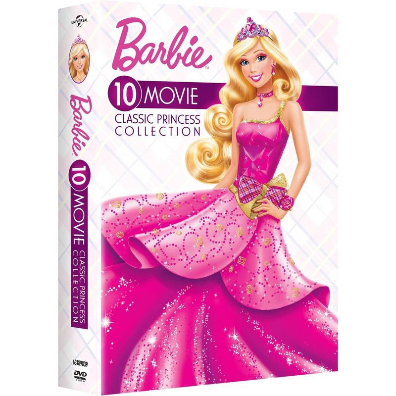 slide 2 of 3, Universal Home Video Barbie: 10-Movie Classic Princess Collection (DVD), 1 ct