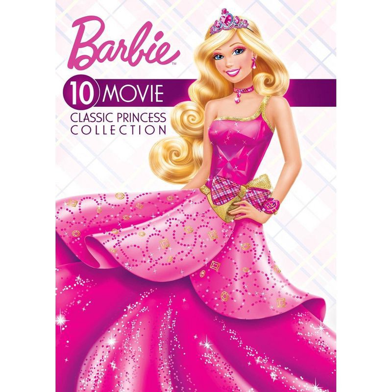 slide 1 of 3, Universal Home Video Barbie: 10-Movie Classic Princess Collection (DVD), 1 ct