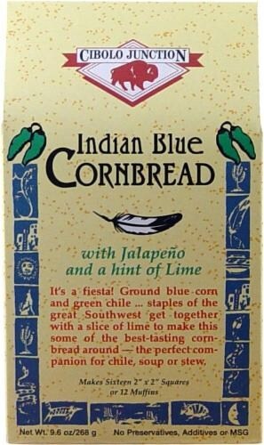 slide 1 of 1, Cibolo Junction Indian Blue Corn Bread, 9.6 oz