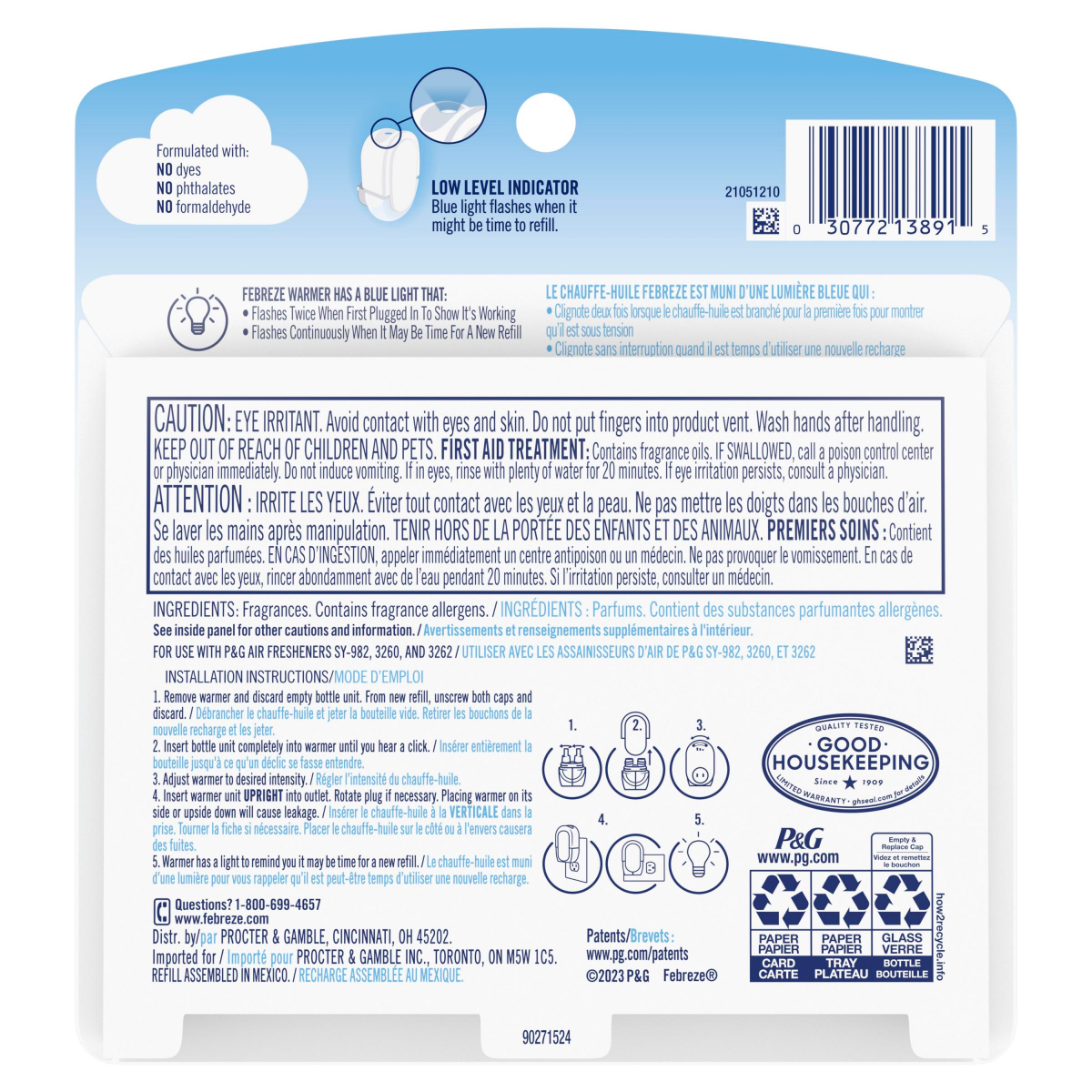 slide 20 of 29, Febreze Fall Scent Odor-Fighting Fade Defy PLUG Air Freshener Crisp Fall Breeze, .87 fl. oz. Oil Refill, 2 Count, 0.87 fl. oz., 2 ct