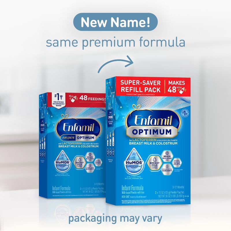 slide 2 of 13, Enfamil Optimum Enspire Powder Infant Formula - 30oz, 30 oz