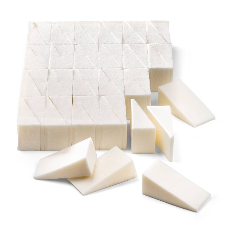 slide 3 of 3, Beauty Wedges - White - 96ct - up&up™, 96 ct
