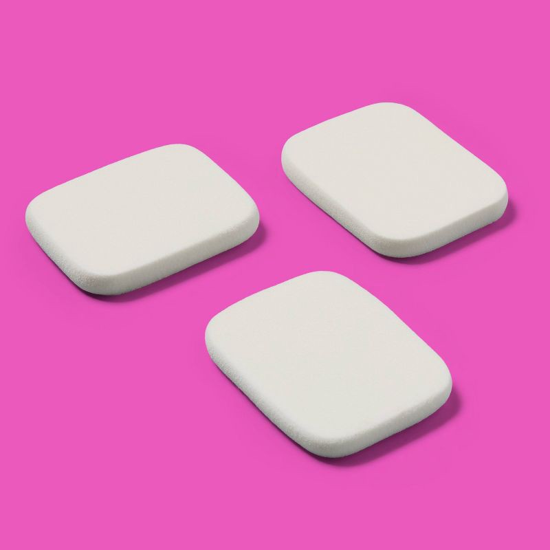 slide 2 of 3, Square Foundation Sponge - 3ct - up&up™, 3 ct