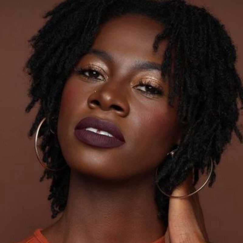 slide 5 of 7, The Lip Bar Vegan Matte Liquid Lipstick - Drama Queen - 0.24 fl oz, 0.24 fl oz