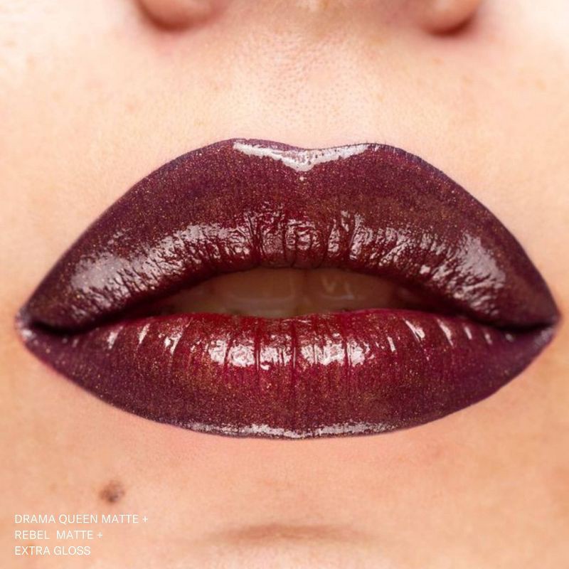 slide 7 of 7, The Lip Bar Vegan Matte Liquid Lipstick - Drama Queen - 0.24 fl oz, 0.24 fl oz