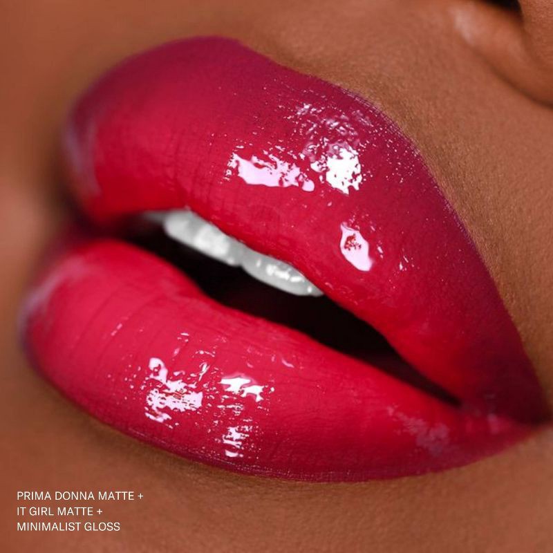 slide 9 of 12, The Lip Bar Vegan Matte Liquid Lipstick - Prima Donna - 0.24 fl oz, 0.24 fl oz