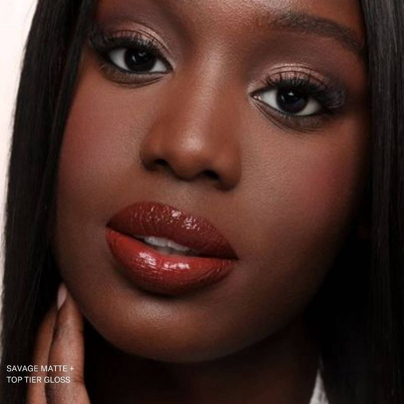 slide 7 of 11, The Lip Bar Vegan Matte Liquid Lipstick - Savage - 0.24 fl oz, 0.24 fl oz