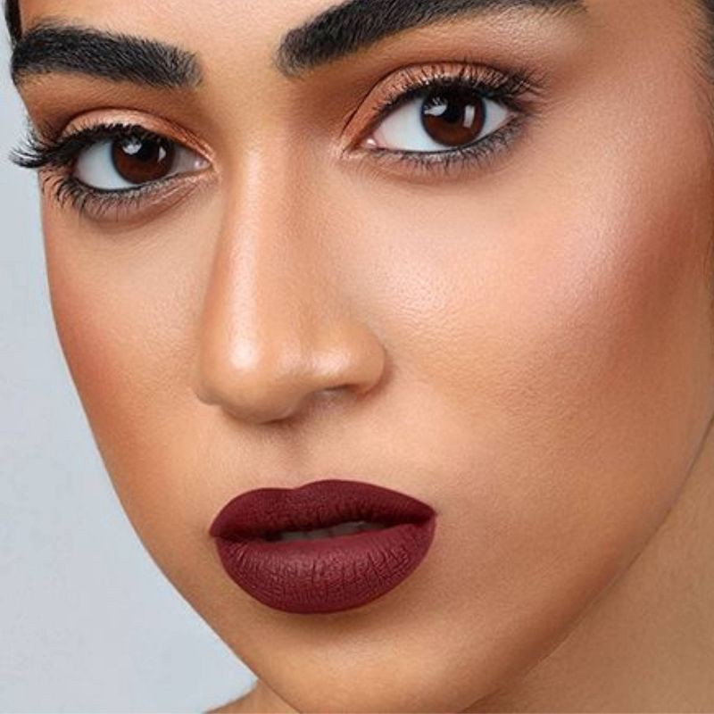 slide 4 of 8, The Lip Bar Vegan Matte Liquid Lipstick - Rebel - 0.24 fl oz, 0.24 fl oz