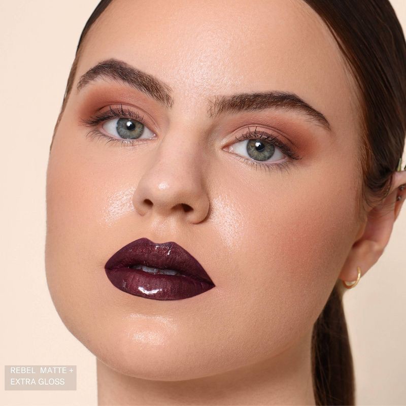 slide 5 of 8, The Lip Bar Vegan Matte Liquid Lipstick - Rebel - 0.24 fl oz, 0.24 fl oz
