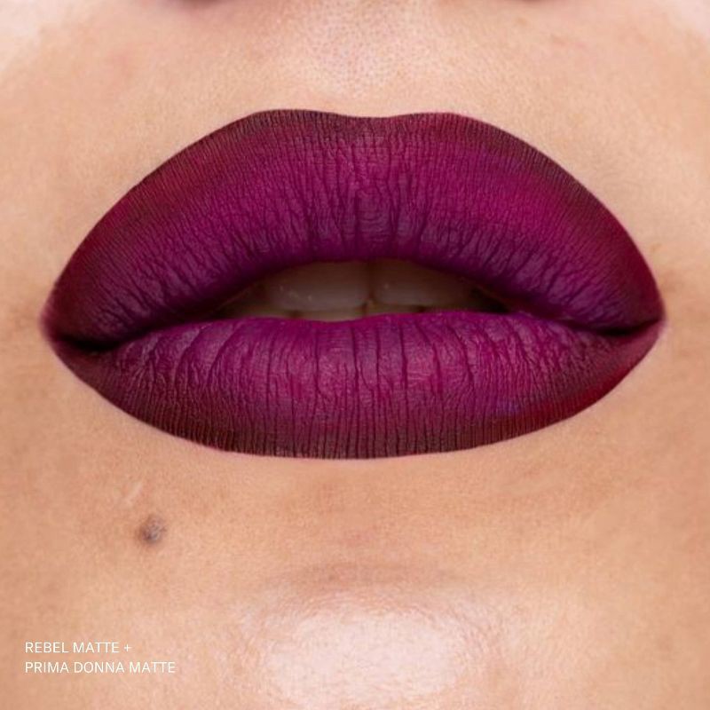 slide 6 of 8, The Lip Bar Vegan Matte Liquid Lipstick - Rebel - 0.24 fl oz, 0.24 fl oz