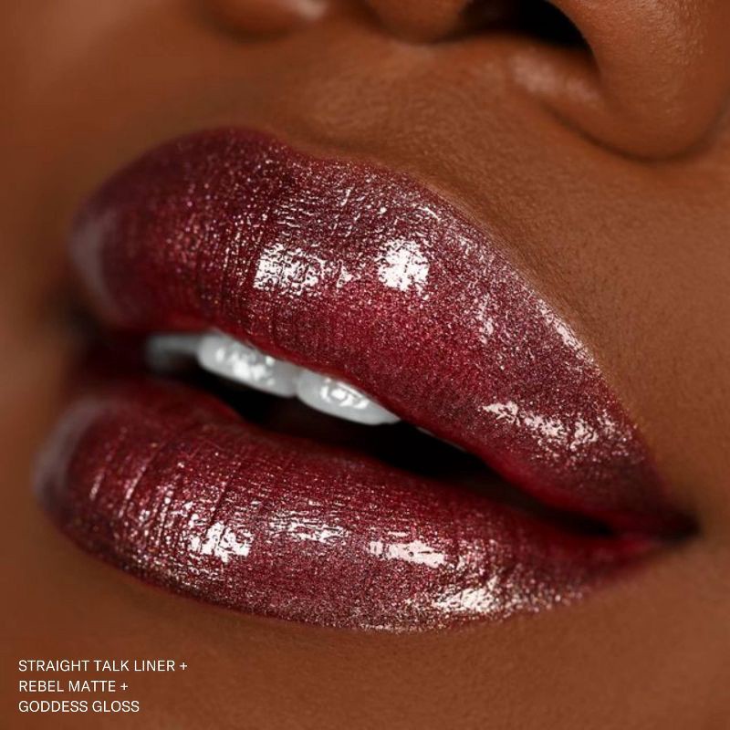 slide 8 of 8, The Lip Bar Vegan Matte Liquid Lipstick - Rebel - 0.24 fl oz, 0.24 fl oz