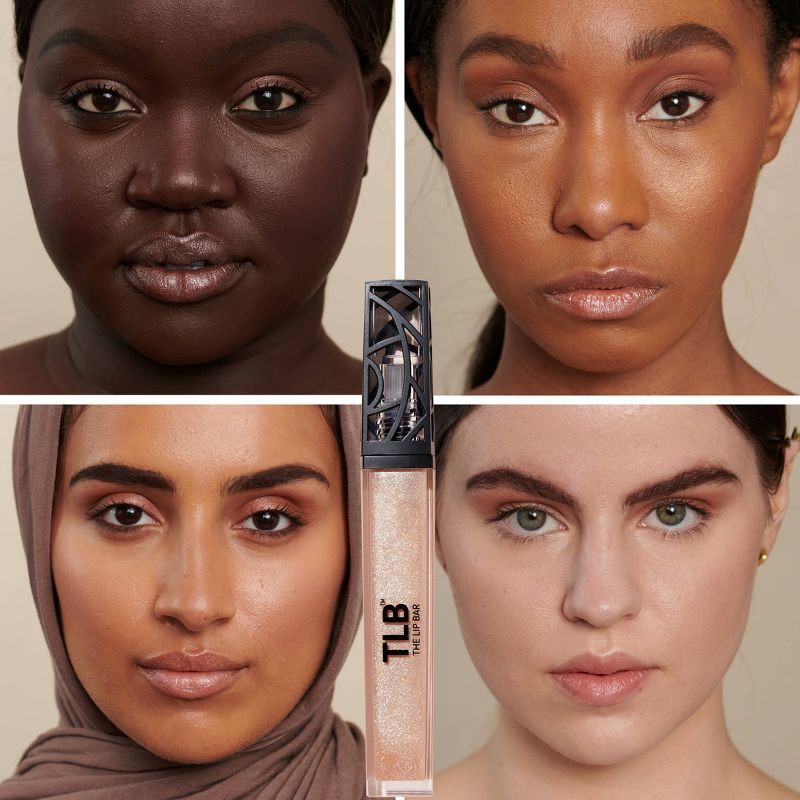 slide 4 of 5, The Lip Bar Vegan Lip Gloss - Trophy Wife - 0.34 fl oz, 0.34 fl oz