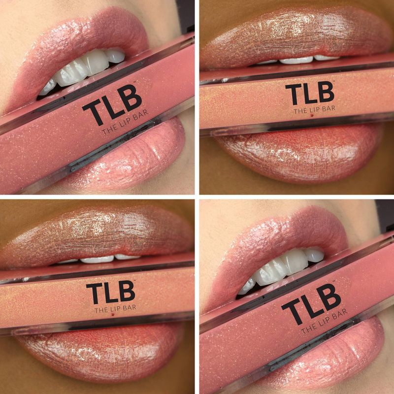 slide 3 of 4, The Lip Bar Vegan Lip Gloss - Baddie - 0.34 fl oz, 0.34 fl oz