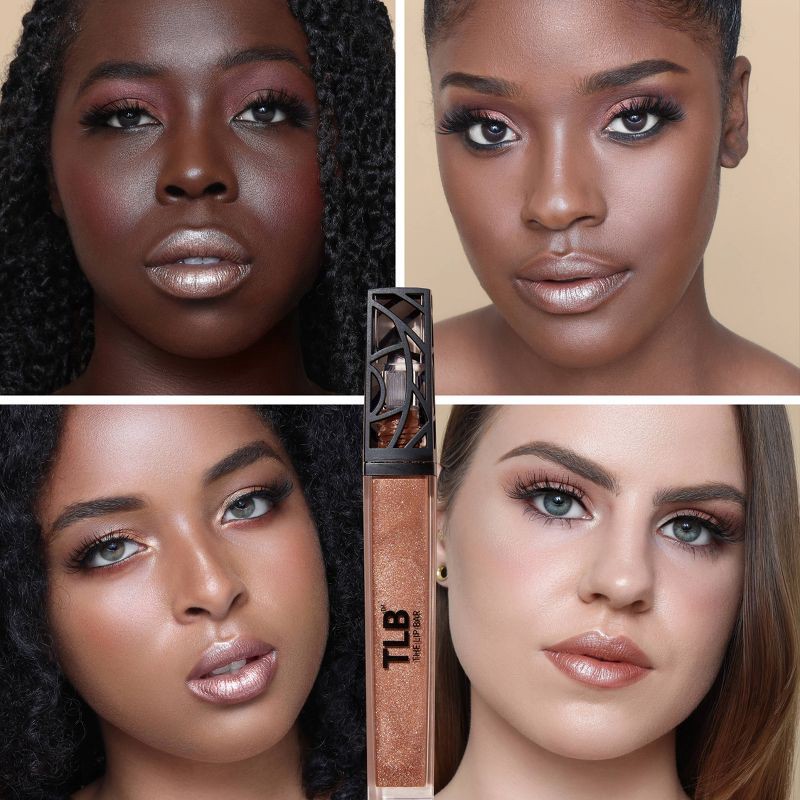 slide 4 of 4, The Lip Bar Vegan Lip Gloss - Goddess - 0.34 fl oz, 0.34 fl oz