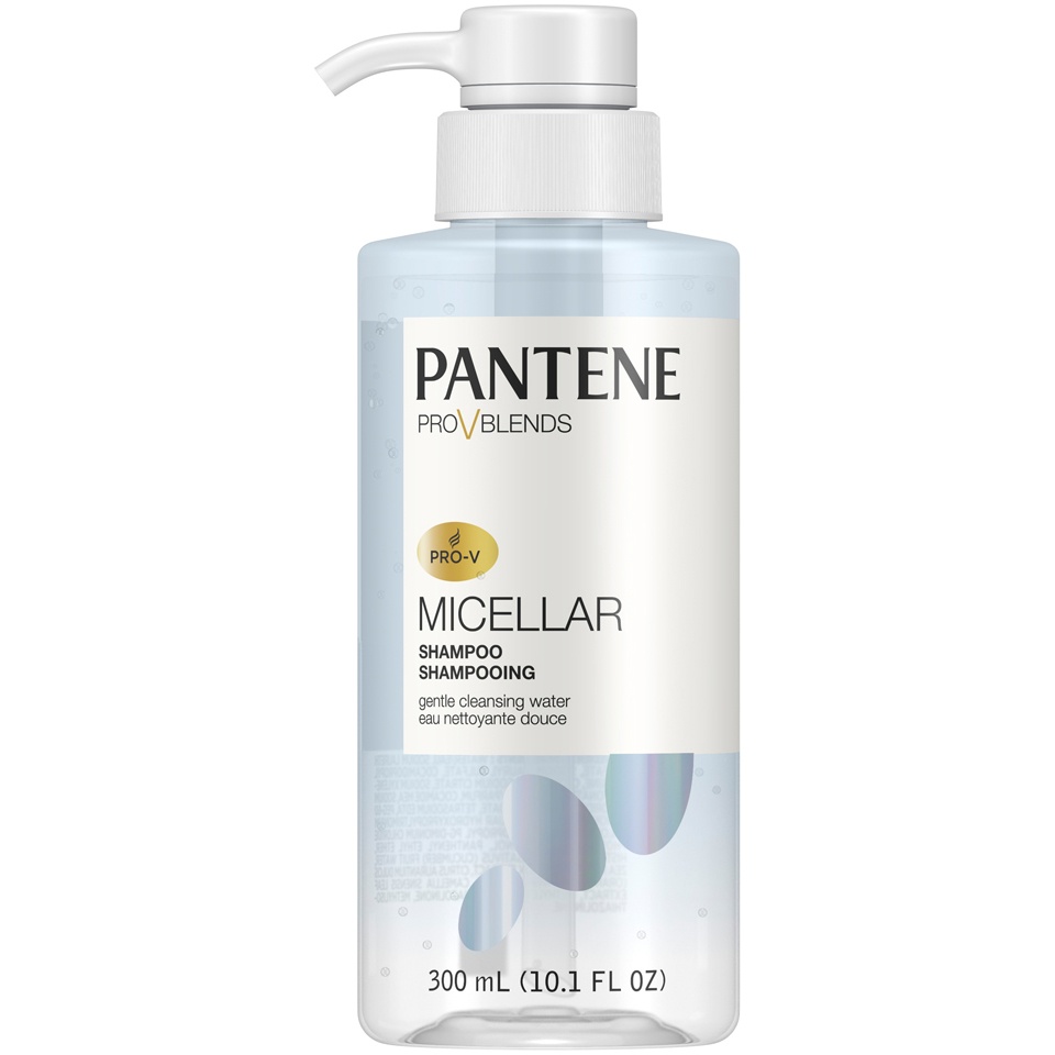 slide 1 of 3, Pantene Pro-V Pro-v Blends Micellar Shampoo Gentle Cleansing Water, 10.1 fl oz