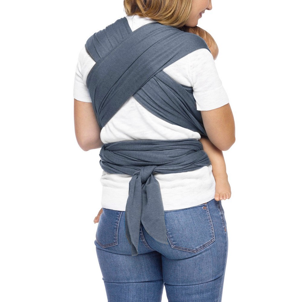 slide 2 of 15, Moby Classic Wrap Baby Carrier - Mist, 1 ct