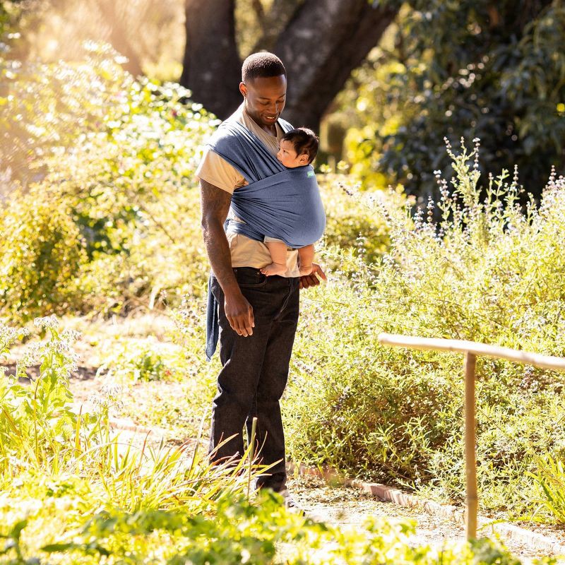 slide 15 of 15, Moby Classic Wrap Baby Carrier - Mist, 1 ct