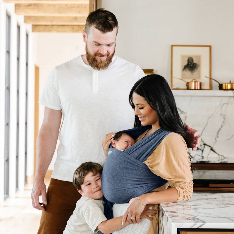 slide 10 of 15, Moby Classic Wrap Baby Carrier - Mist, 1 ct