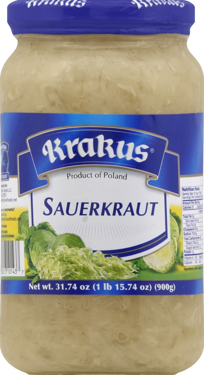 slide 2 of 2, Krakus Sauerkraut 31.74 oz, 31.74 oz