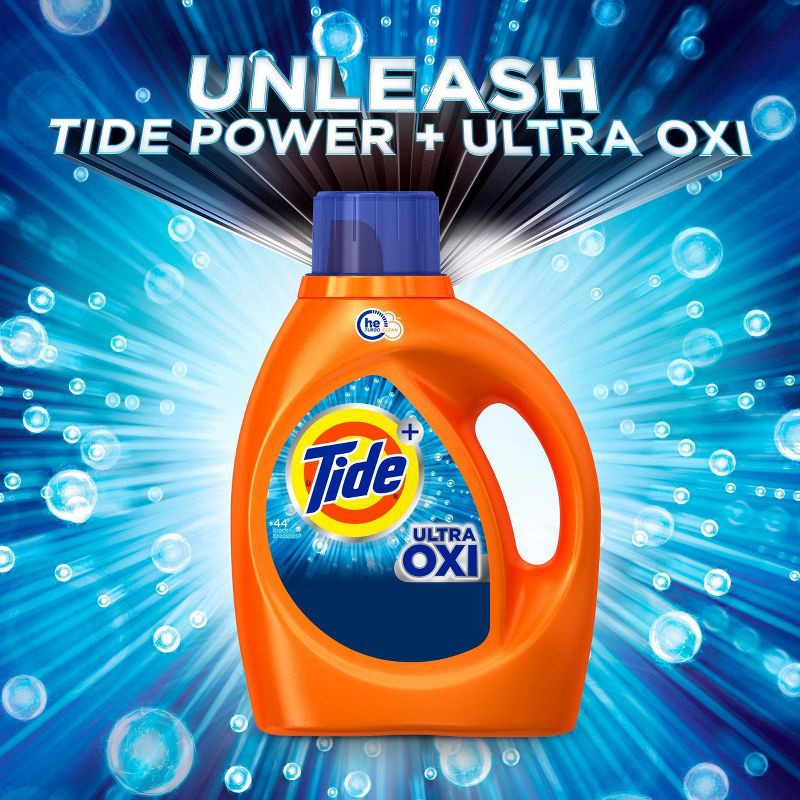 slide 4 of 12, Tide Plus Ultra Oxi HE Compatible Liquid Laundry Detergent Soap - 84 fl oz, 84 fl oz