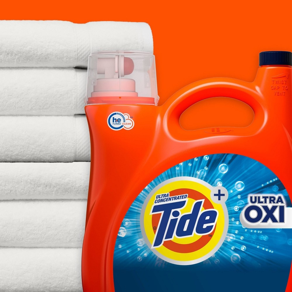 slide 6 of 9, Tide Plus Ultra Oxi Liquid Laundry Detergent - 138 fl oz, 138 fl oz